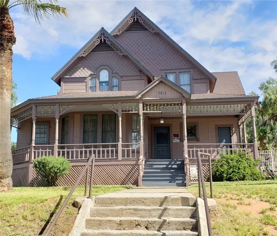 7811 Mission beautiful VICTORIAN home built in 1889 - look at the detail surrounding the porch