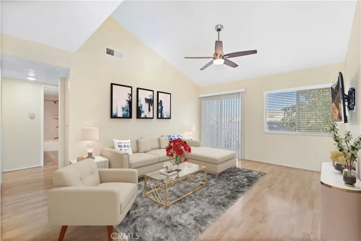 Open, Airy Family Room with Natural Light