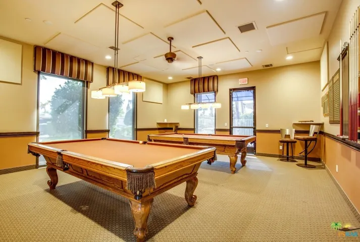 Billiards room