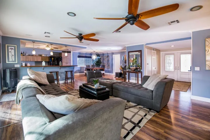 Living room entry