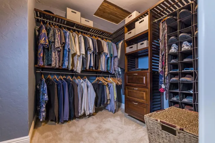 Master closet
