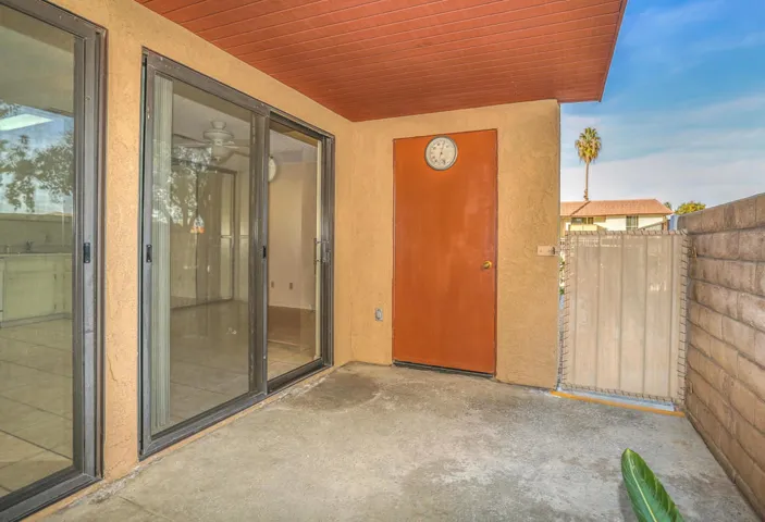 Patio off Master