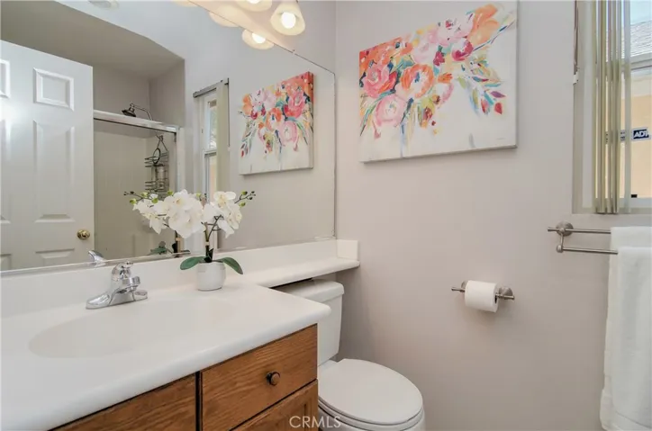 Full bathroom upstairs as well.
