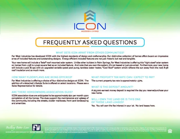 ICON FAQ