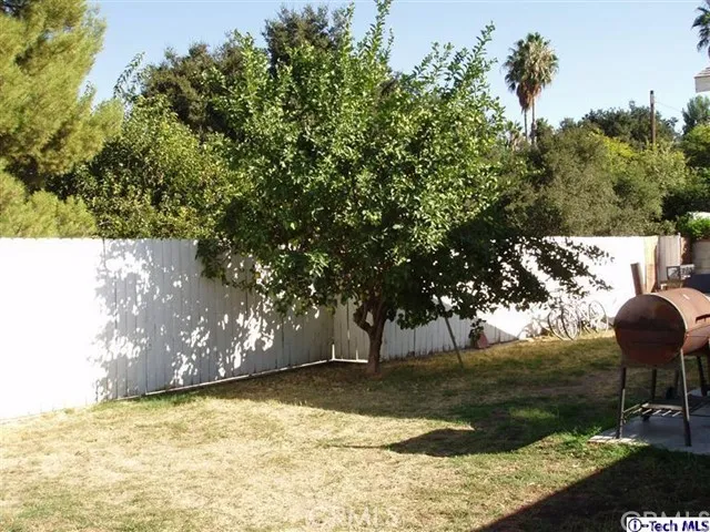 View of some of the backyard.
