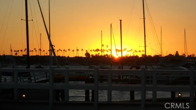 Sunset captured a mere stroll down the street.