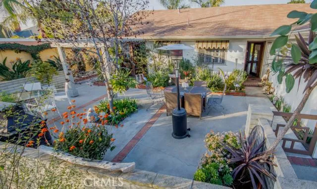Surround yourself with the sights and sounds of a maple tree that changes colors with the seasons.  There is also sage and eucalyptus that attract beautiful birds and butterflies.