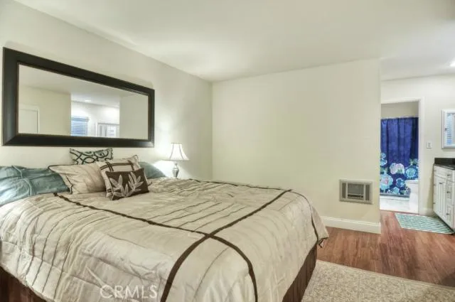 Massive master retreat brings the light in with new, double paned windows.  Bamboo floors extend from family room throughout the entire house.