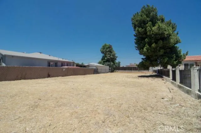 Large flat lot...easy for development