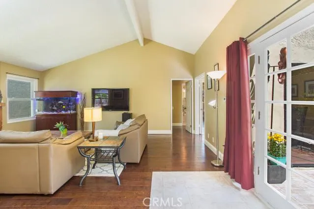 Family room with view to bedrooms