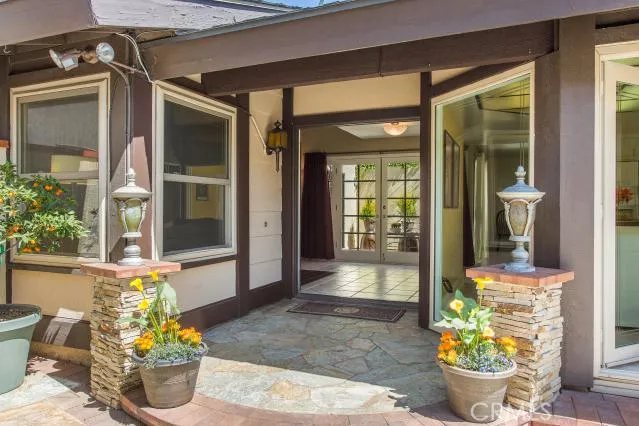 Entrance into home
