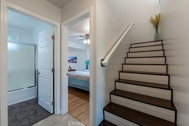 Downstairs Bathroom #2/Bedroom #3/Stairway