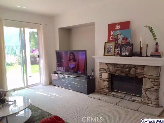 Family Room with Fireplace.