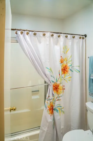 Shower in tub