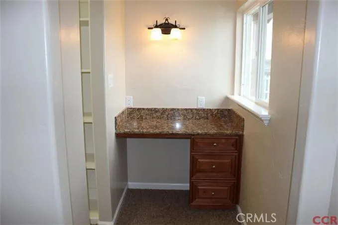 Vanity/dressing area in master bedroom