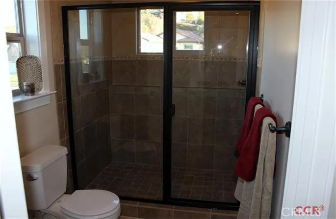 Master shower
