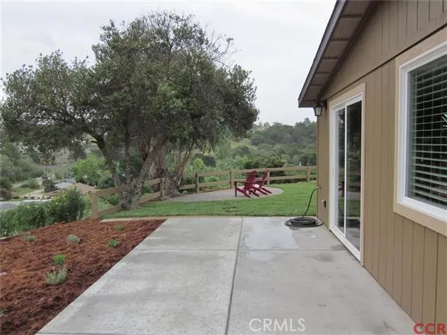 Patio off of dining, surrounded by new landscaping and remarkable views!