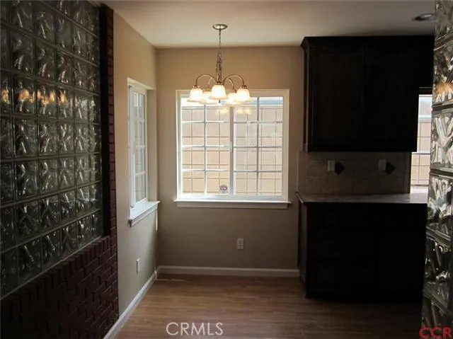 Dining nook in kitchen