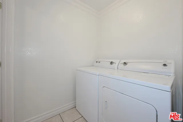 Separate laundry area