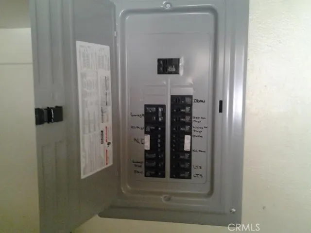 updated electrical panel