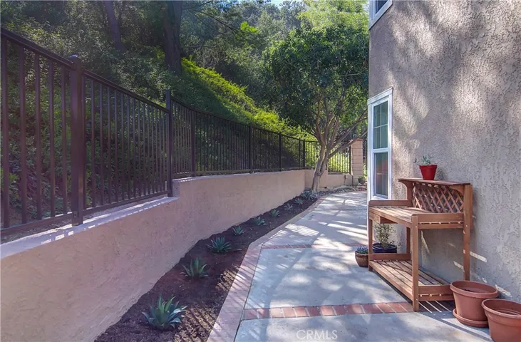 Even your side yard is super private. Easy access gate to front yard too!