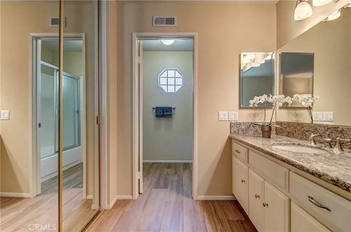 Plenty of Room to get ready for... or end... the day. Loads of counter and closet space, plus Compartmentalized Shower/Commode Area for the Ultimate in Privacy.