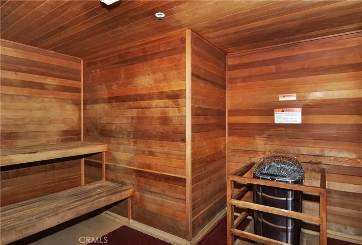 Private sauna for the Aqua Tower residents.