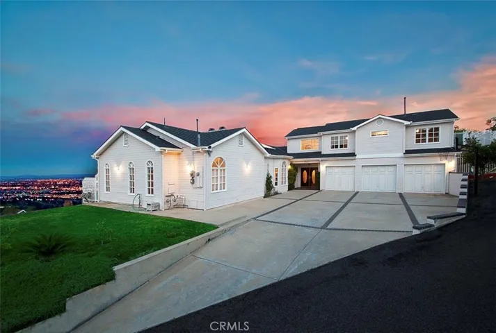 Grand curb appeal with plenty of parking.