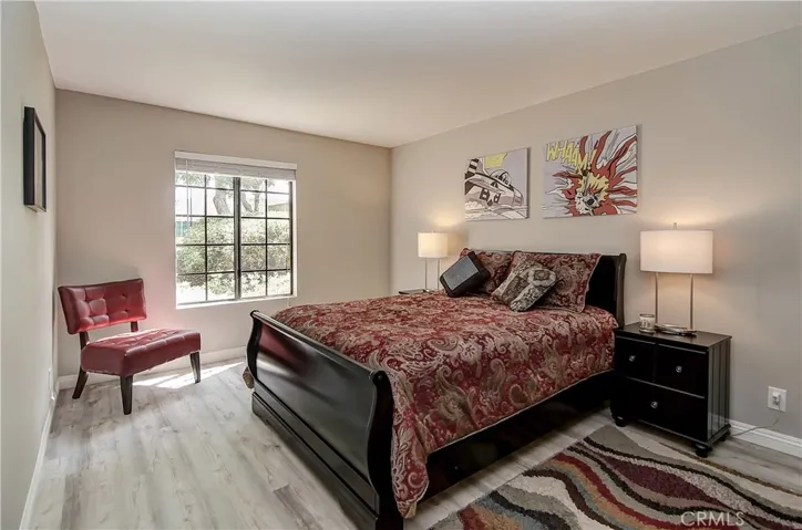 Master bedroom has plenty of room for King size bed...and more!