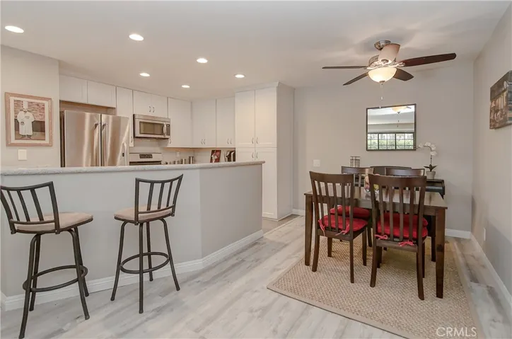 Dining spaces for casual living or more formal dinner gatherings.