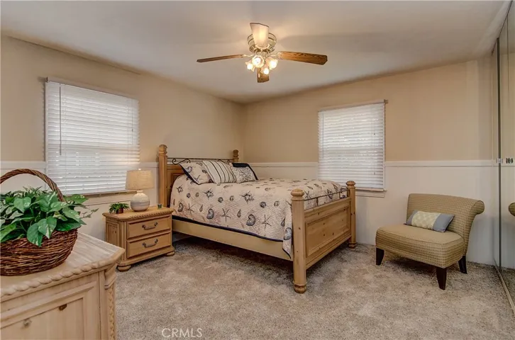 Same amenities in bedroom #3, plus wainscoting make this the perfect option for a child's room!