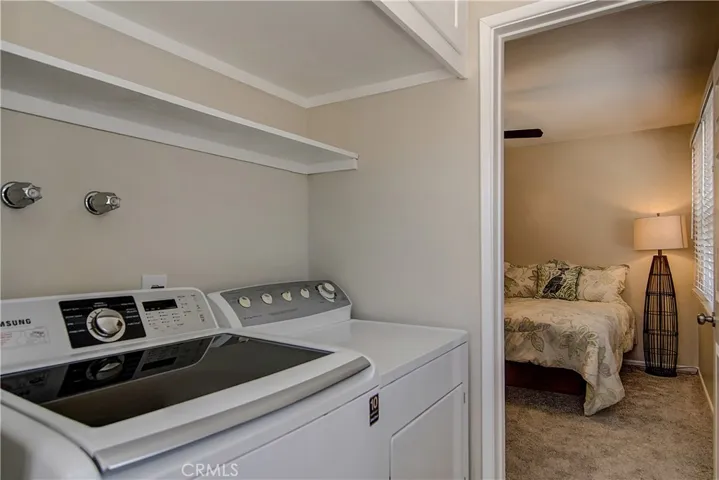 Inside laundry: how convenient!