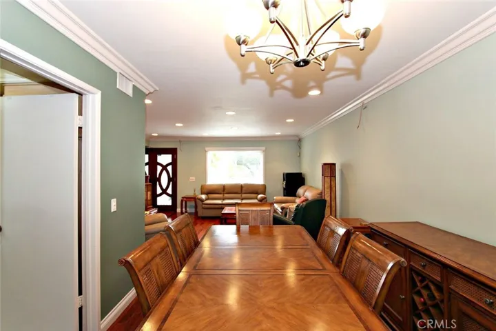 Formal dining room.