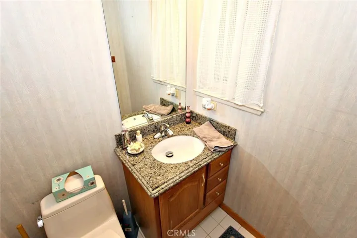 Bathroom down stairs.