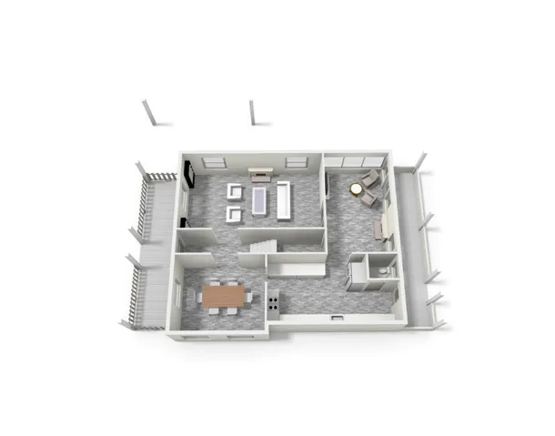3D_1st Floor Plan