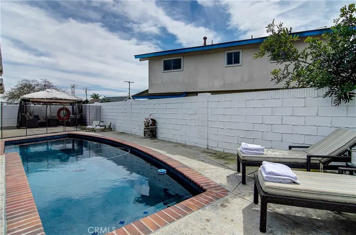Newly renovated gunite pool...we're ready for Summer!