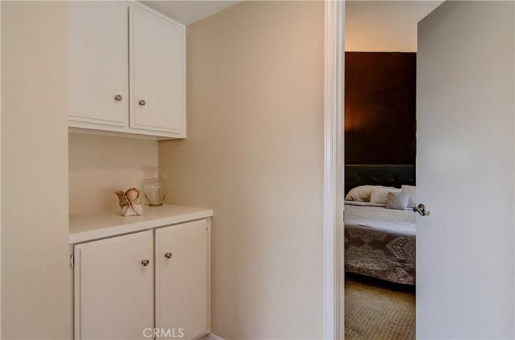 Upstairs Foyer has roomy Linen Closet.