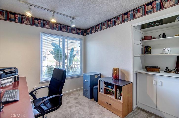 Bedroom three currently is used as convenient home office.