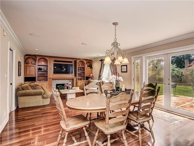 Beautiful hardwood floors in living areas really adds class and warmth.
