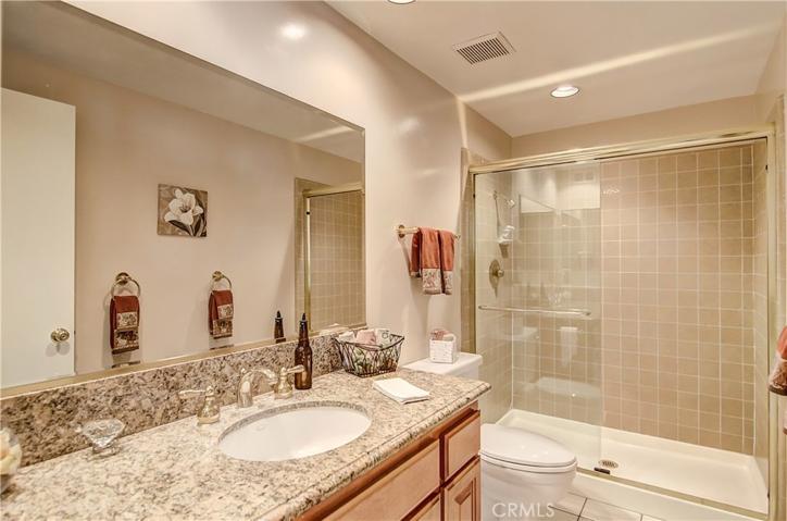 Beautiful remodeled downstairs bath with large​​‌​​​​‌​​‌‌​‌‌​​​‌‌​‌​‌​‌​​​‌​​ shower.