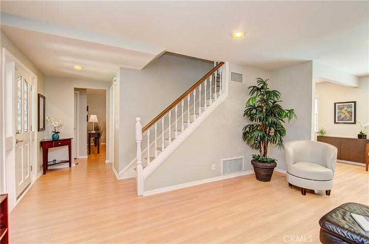 Freshly painted "Whisper Gray" on almost every wall of the home.