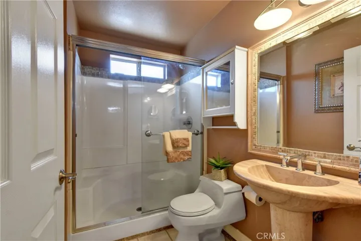 Remodeled master bathroom