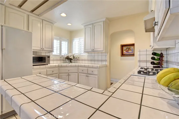 Super clean kitchen with lots of countertop space