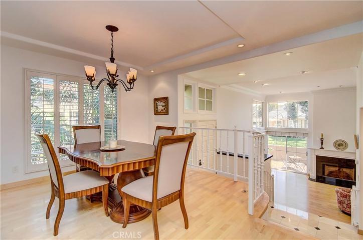 Wonderful view of great room from  formal dining room.