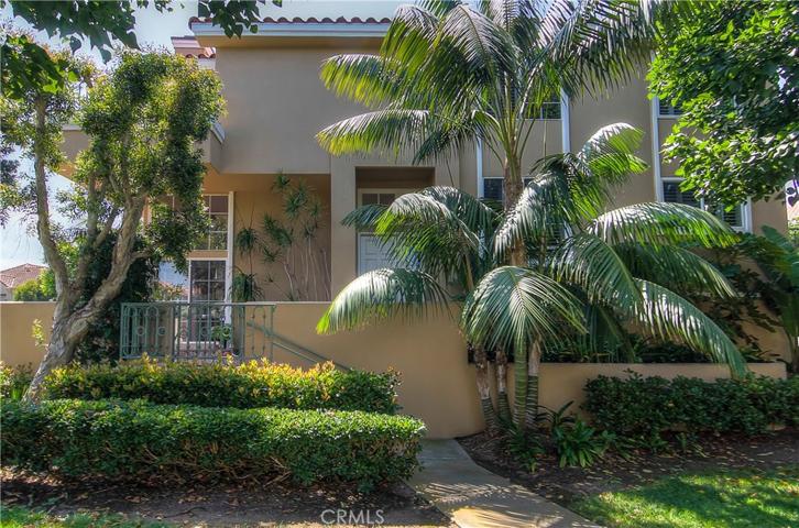 Private walkway to front door and terrace.