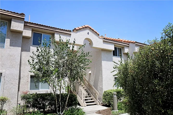 Front stairs leading to unit