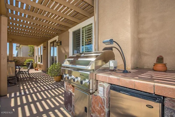 Built-in BBQ