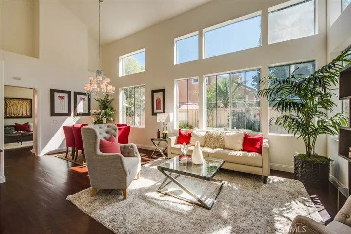Beautiful living room with plenty of natural light