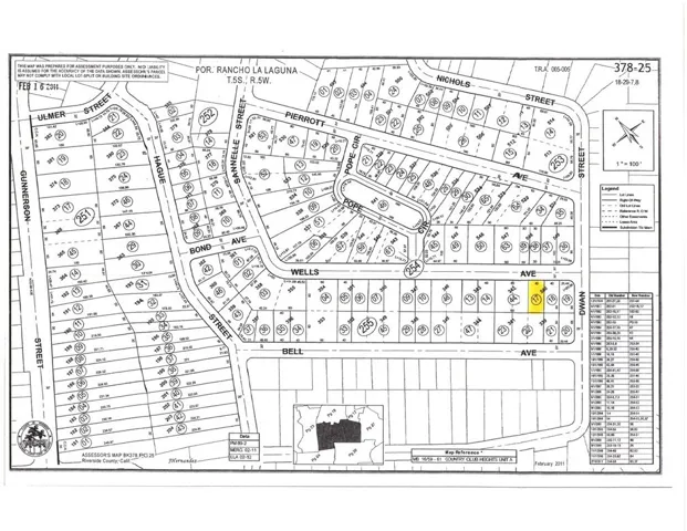0 Wells, Lake Elsinore, California 92530