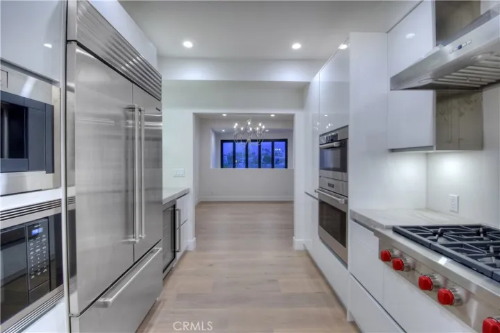 Kitchen into Dining Room into Office/Den